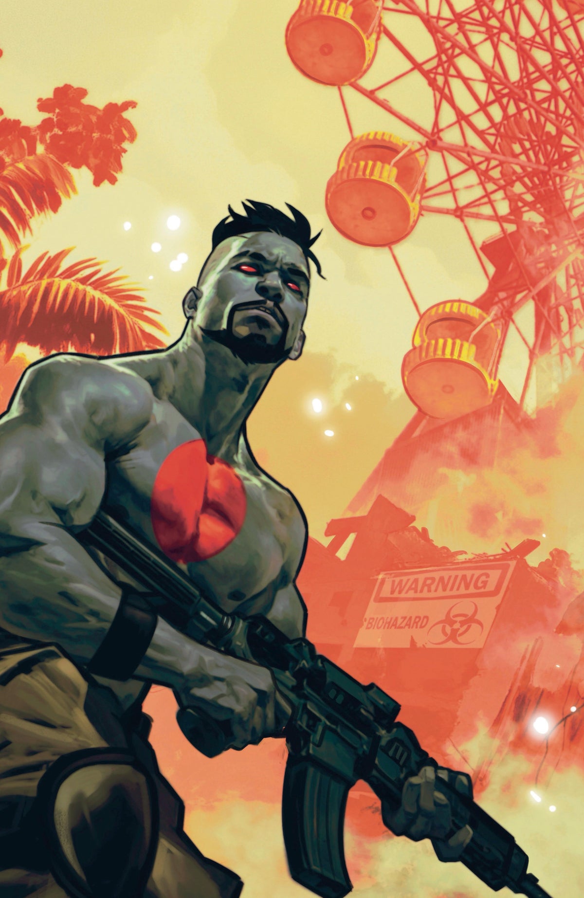 VALIANT BEYOND BLOODSHOT #4--MAN MADE HELL #1 VAR D (WONG FULL ART) (Backorder, Allow 4-5 Weeks)