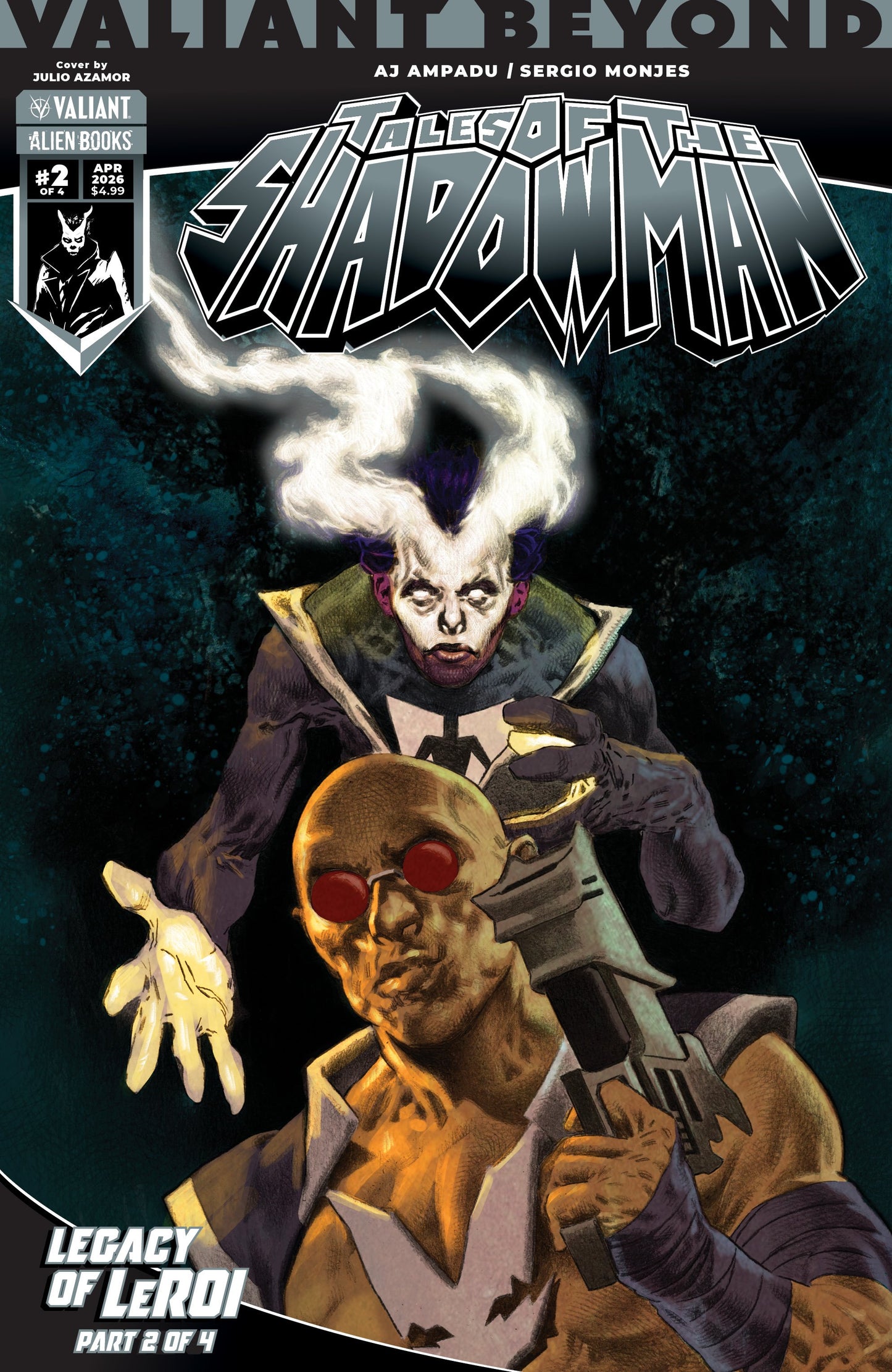 VALIANT BEYOND TALES SHADOWMAN #8--LEGACY OF LEROI #2 VAR B (AZAMOR) (12 Aug Release)