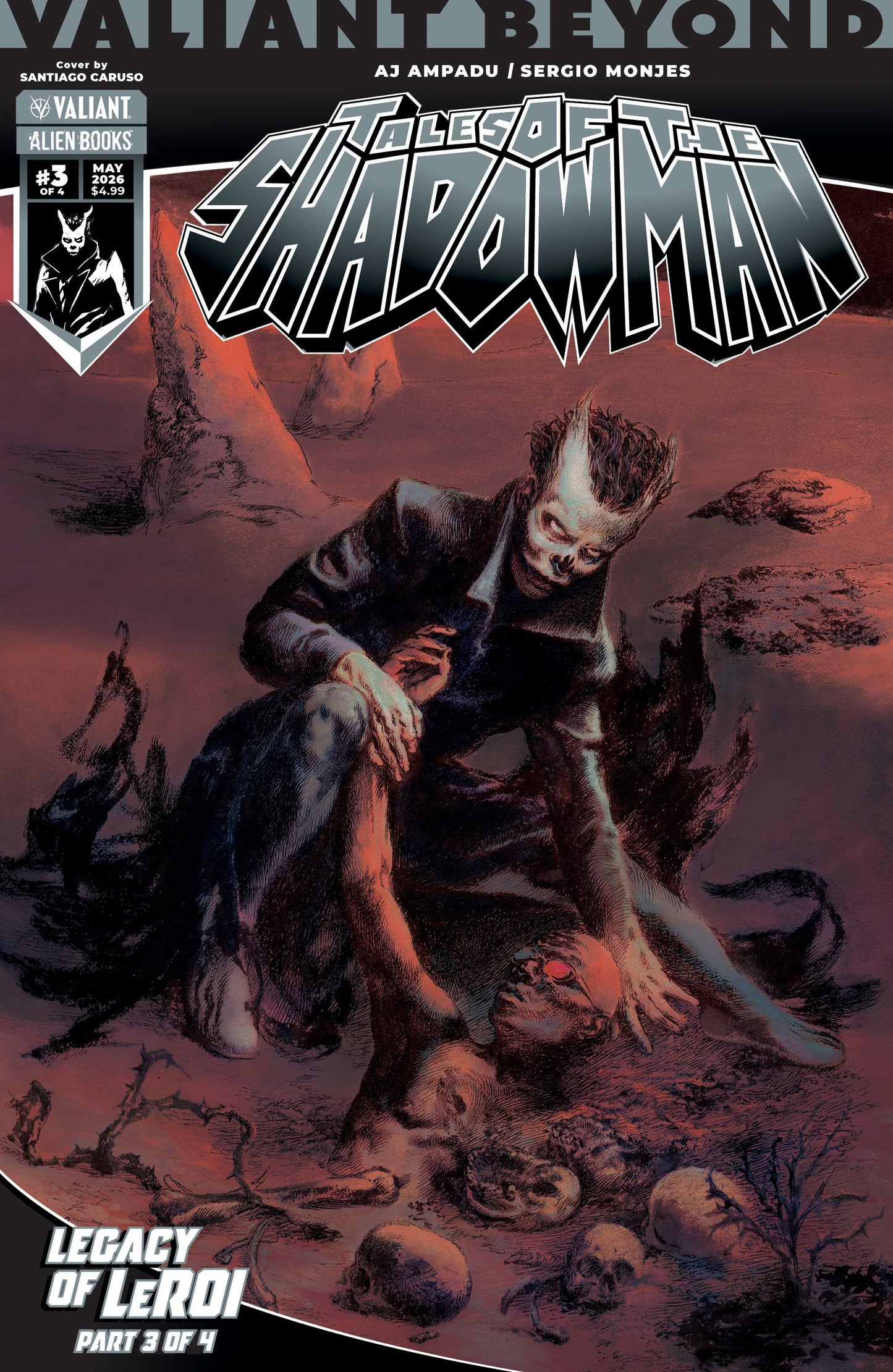 VALIANT BEYOND TALES SHADOWMAN #9--LEGACY OF LEROI #3 COVER A (AZAMOR) (22 Jul Release)