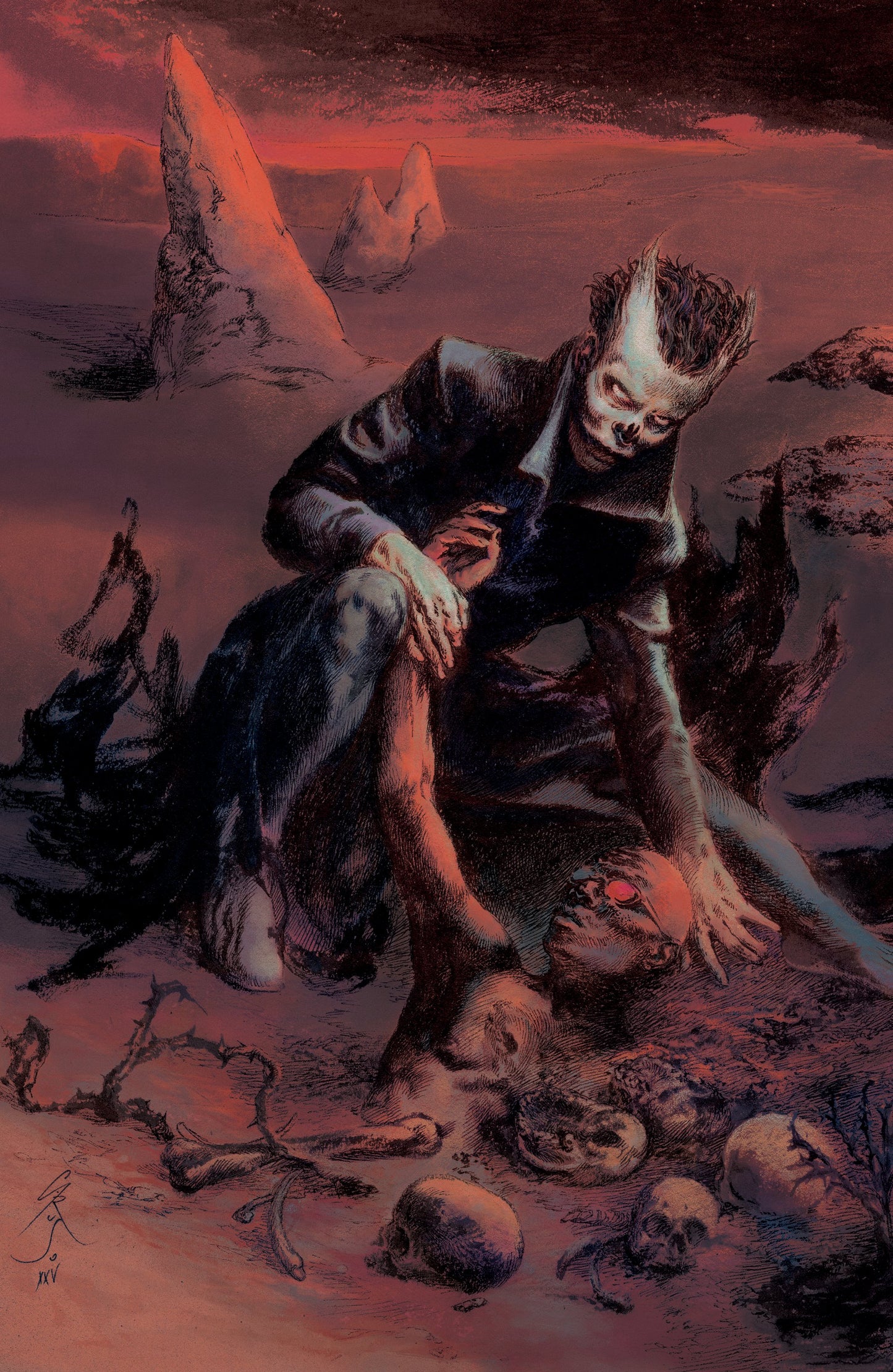 VALIANT BEYOND TALES SHADOWMAN #9--LEGACY OF LEROI #3 VAR C (AZAMOR FULL ART) (22 Jul Release)