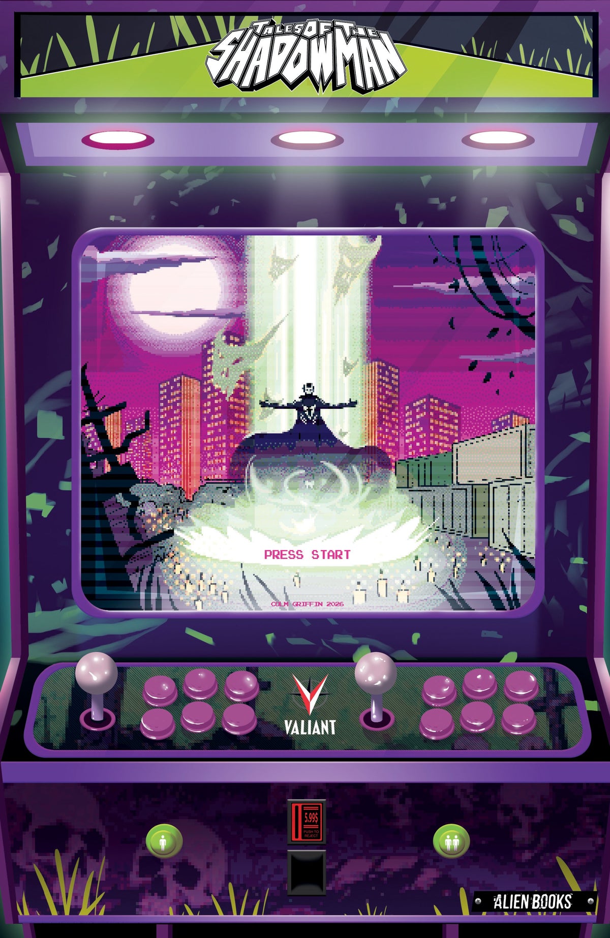 VALIANT BEYOND: TALES OF THE SHADOWMAN FINALE--DARQUE LEGACY VAR C (GRIFFIN FULL ART ARCADE VAR)
