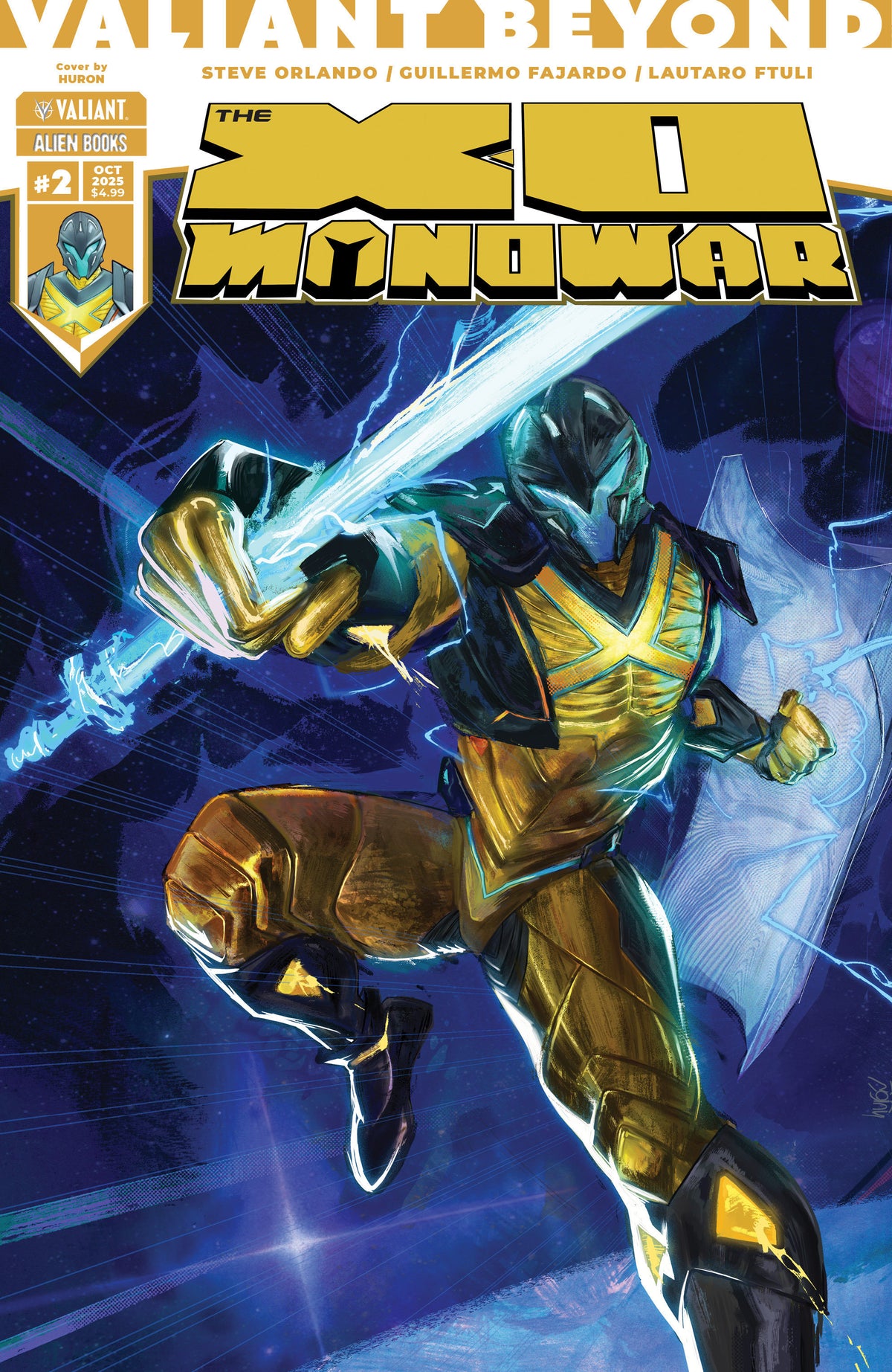 VALIANT BEYOND X-O MANOWAR #2 (OF 4) CVR C HURON (Backorder, Allow 4-5 Weeks)