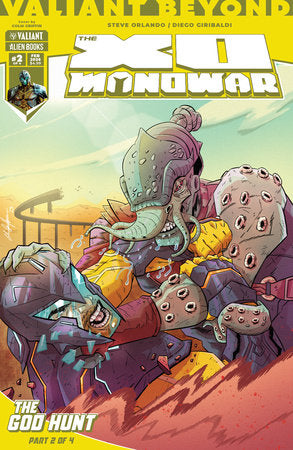 VALIANT BEYOND: THE X-O MANOWAR #6--THE GOD HUNT #2 COVER A