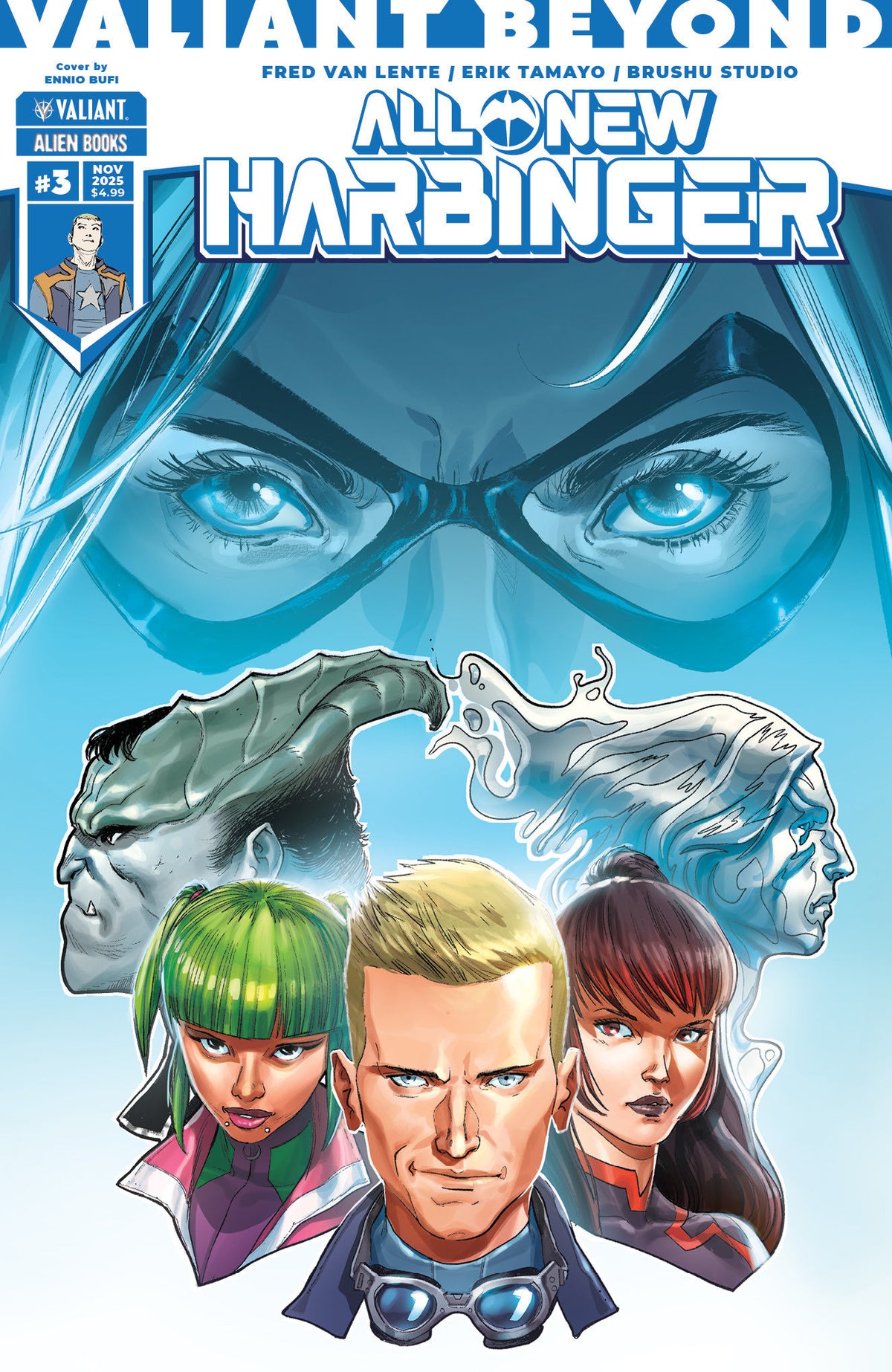 VALIANT BEYOND ALL NEW HARBINGER #3 (OF 3) VAR C (BUFI) (Backorder, Allow 4-5 Weeks)
