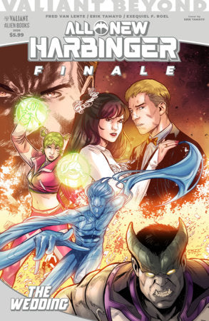VALIANT BEYOND: ALL-NEW HARBINGER FINALE--THE WEDDING COVER A