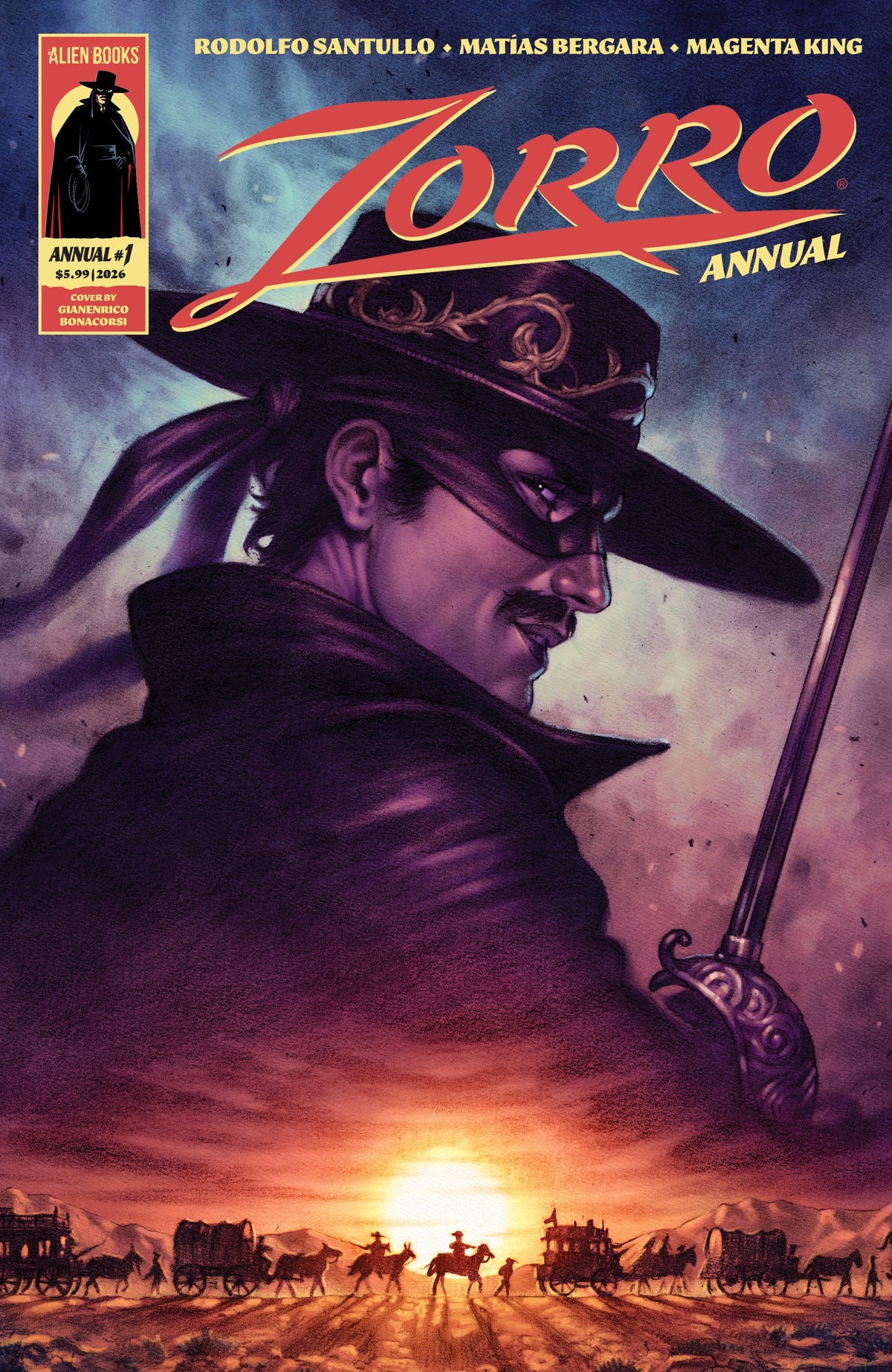 ZORRO ANNUAL #1 COVER A