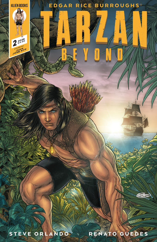 TARZAN BEYOND #2 VAR B (RYP) (22 Jul Release)