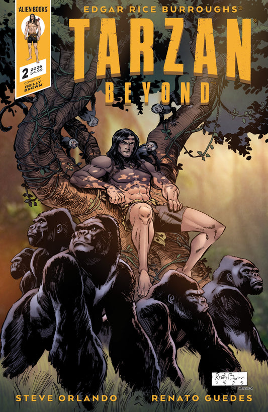 TARZAN BEYOND #2 VAR C (BROWN) (22 Jul Release)