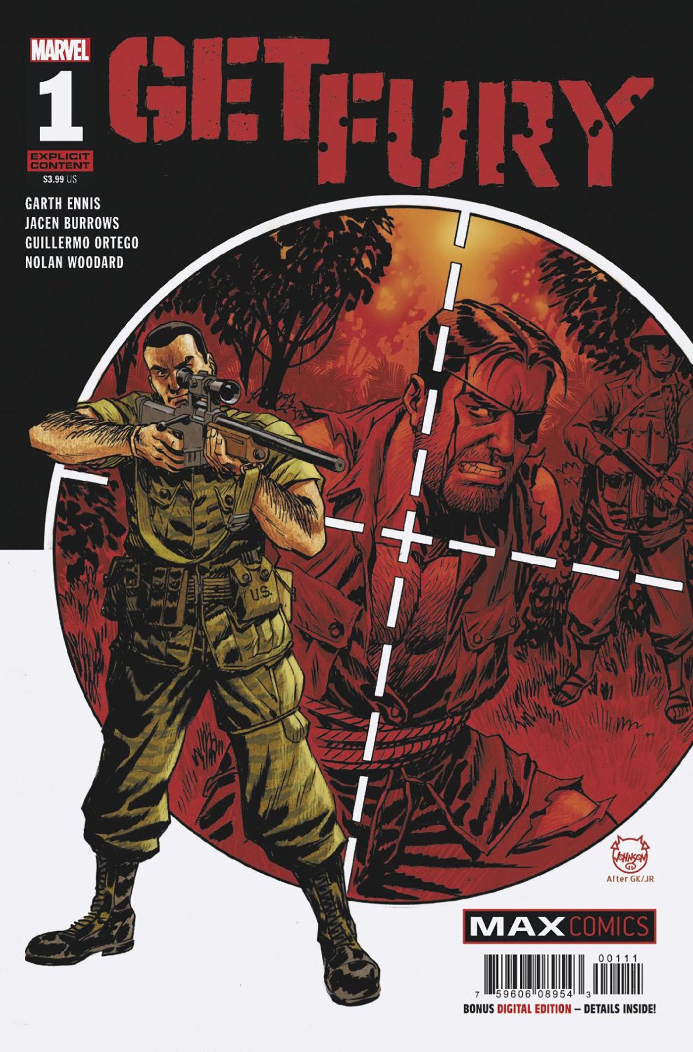 GET FURY #1 (Backorder, Allow 3-4 Weeks)