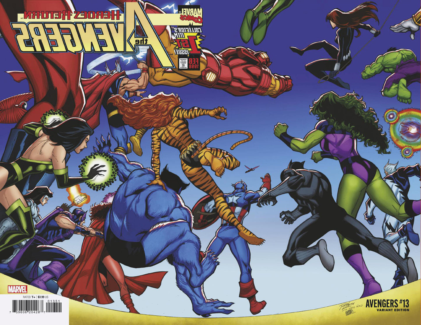 AVENGERS #13 RON LIM WRAP AROUND VAR (Backorder, Allow 3-4 Weeks)