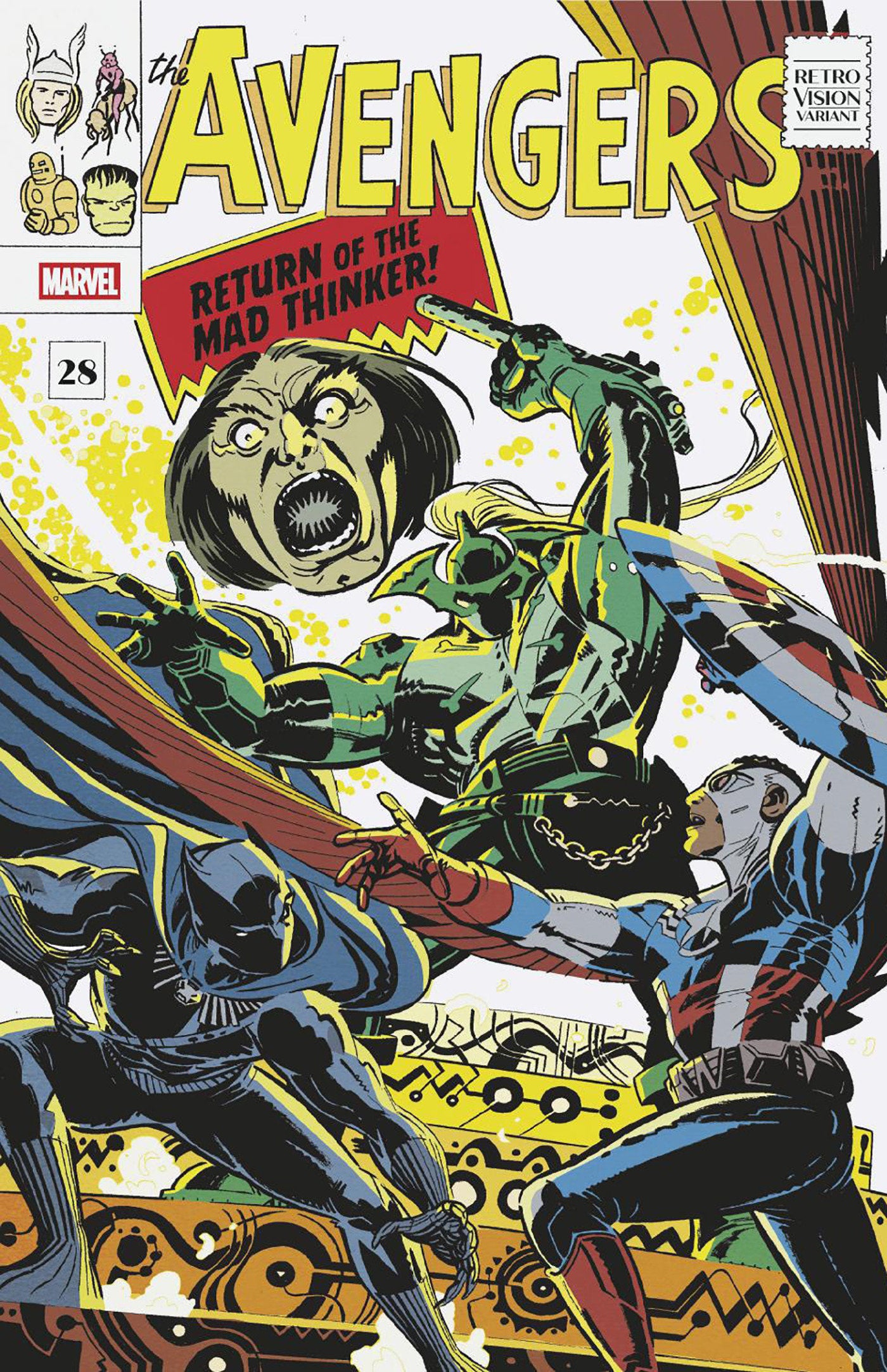 AVENGERS #28 WES CRAIG RETRO VISION VAR (Backorder, Allow 4-5 Weeks)