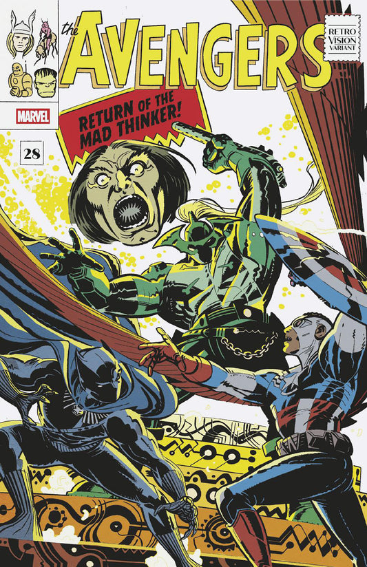 AVENGERS #28 WES CRAIG RETRO VISION VAR (Backorder, Allow 4-5 Weeks)