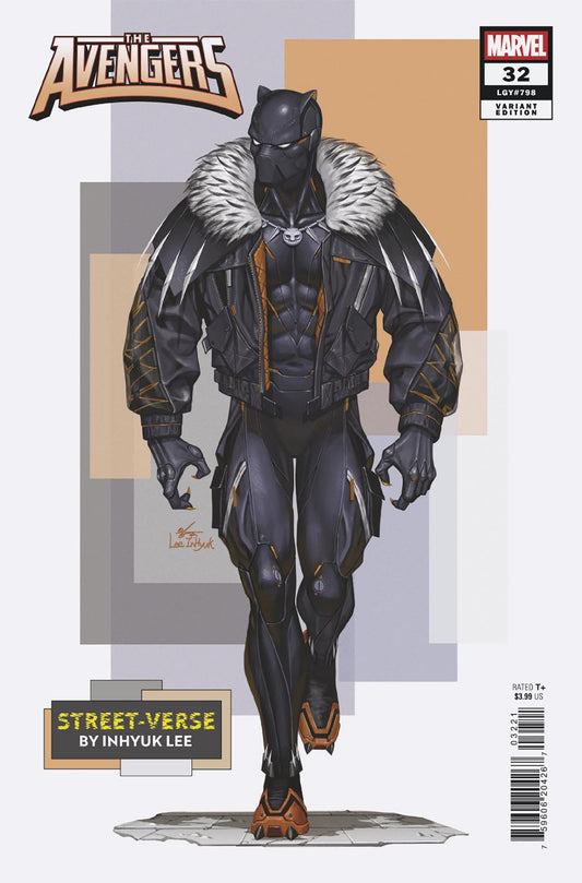 AVENGERS #32 INHYUK LEE STREET-VERSE VAR (Backorder, Allow 4-5 Weeks)
