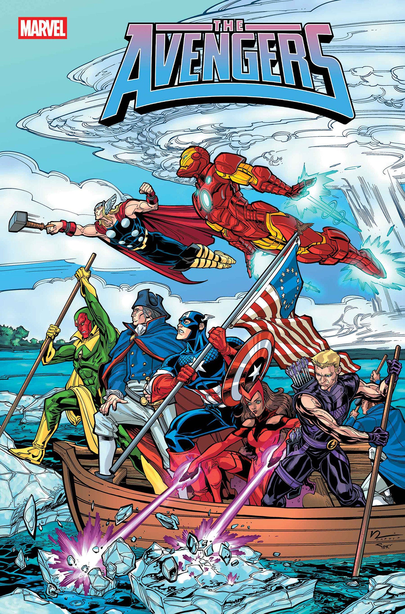 AVENGERS #33 CHAD HARDIN 250TH HOMAGE VAR (Backorder, Allow 4-5 Weeks)
