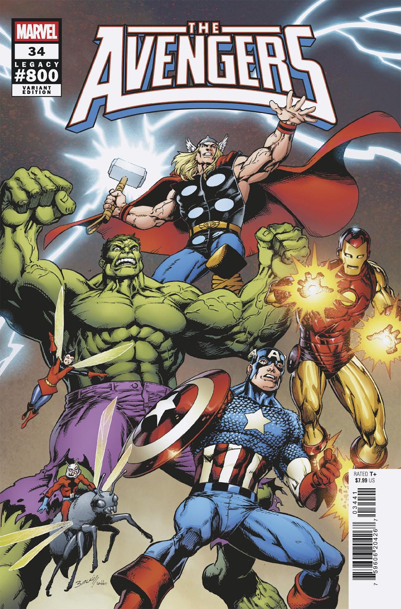 AVENGERS #34 MARK BAGLEY SPOILER VAR (Backorder, Allow 4-5 Weeks)