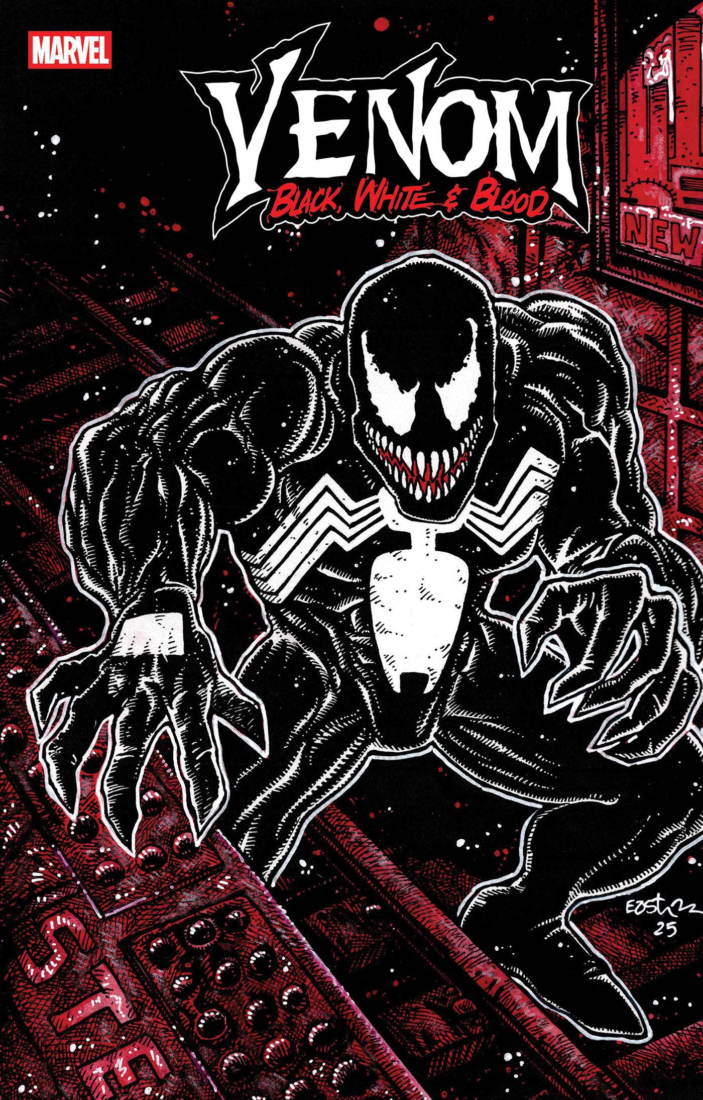 VENOM BLACK WHITE & BLOOD #3 (Backorder, Allow 4-5 Weeks)