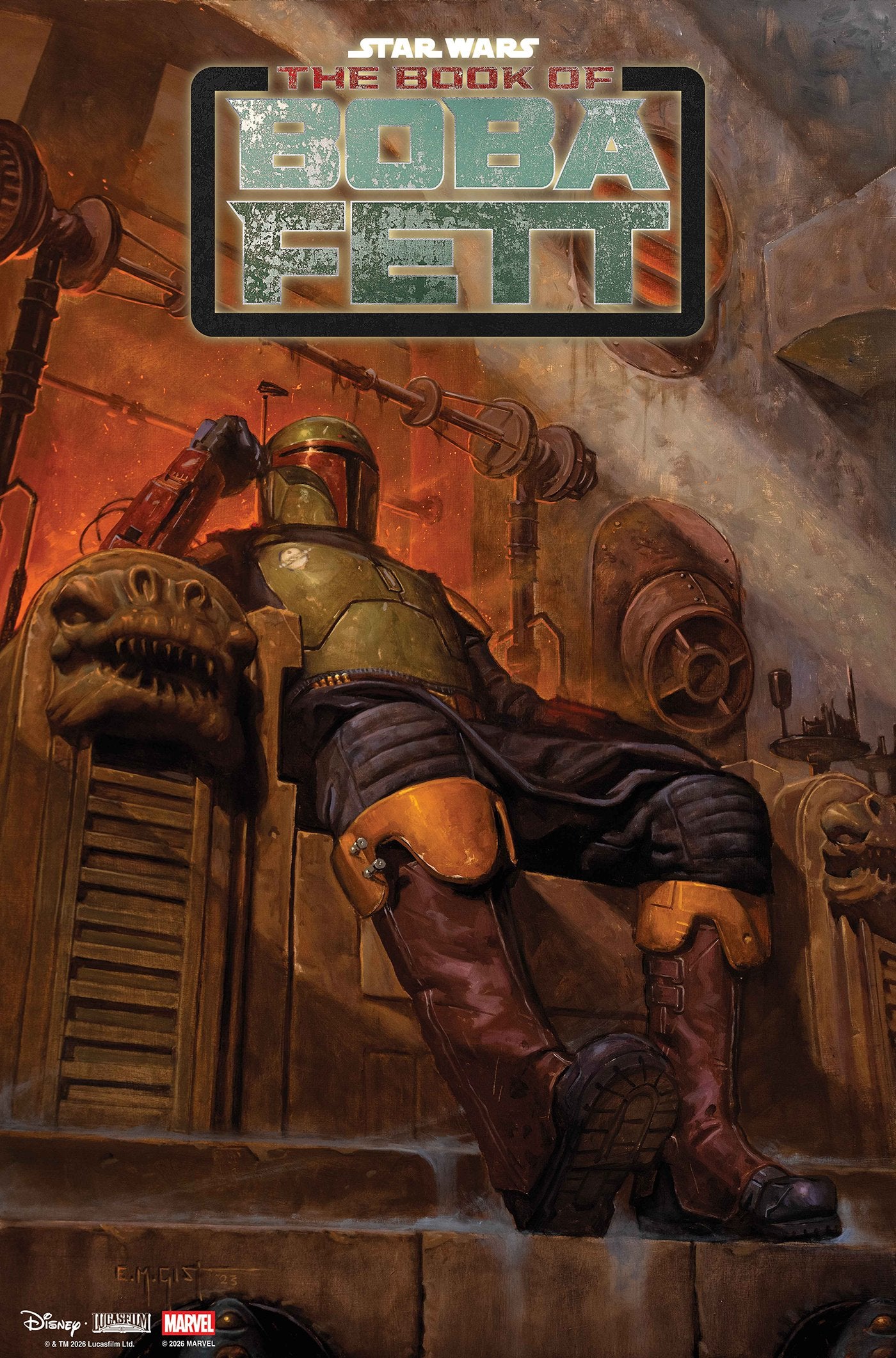 STAR WARS: THE BOOK OF BOBA FETT #1 E.M. GIST VAR (09 Sep Release)