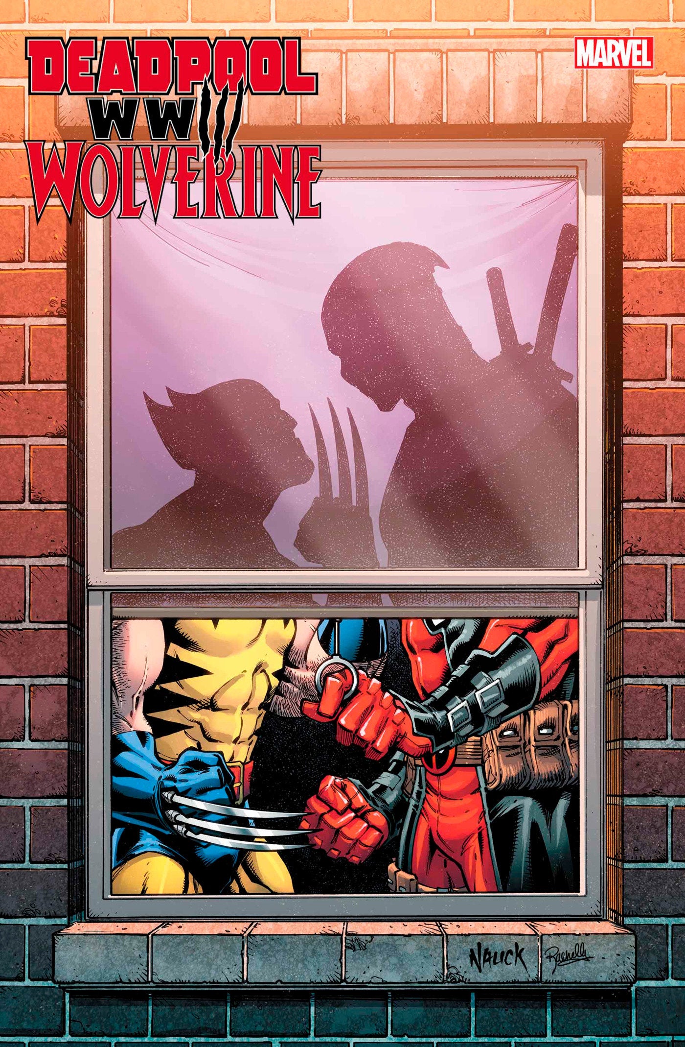 DEADPOOL WOLVERINE WWIII #1 TODD NAUCK WINDOWSHADES VAR (Backorder, Allow 3-4 Weeks)