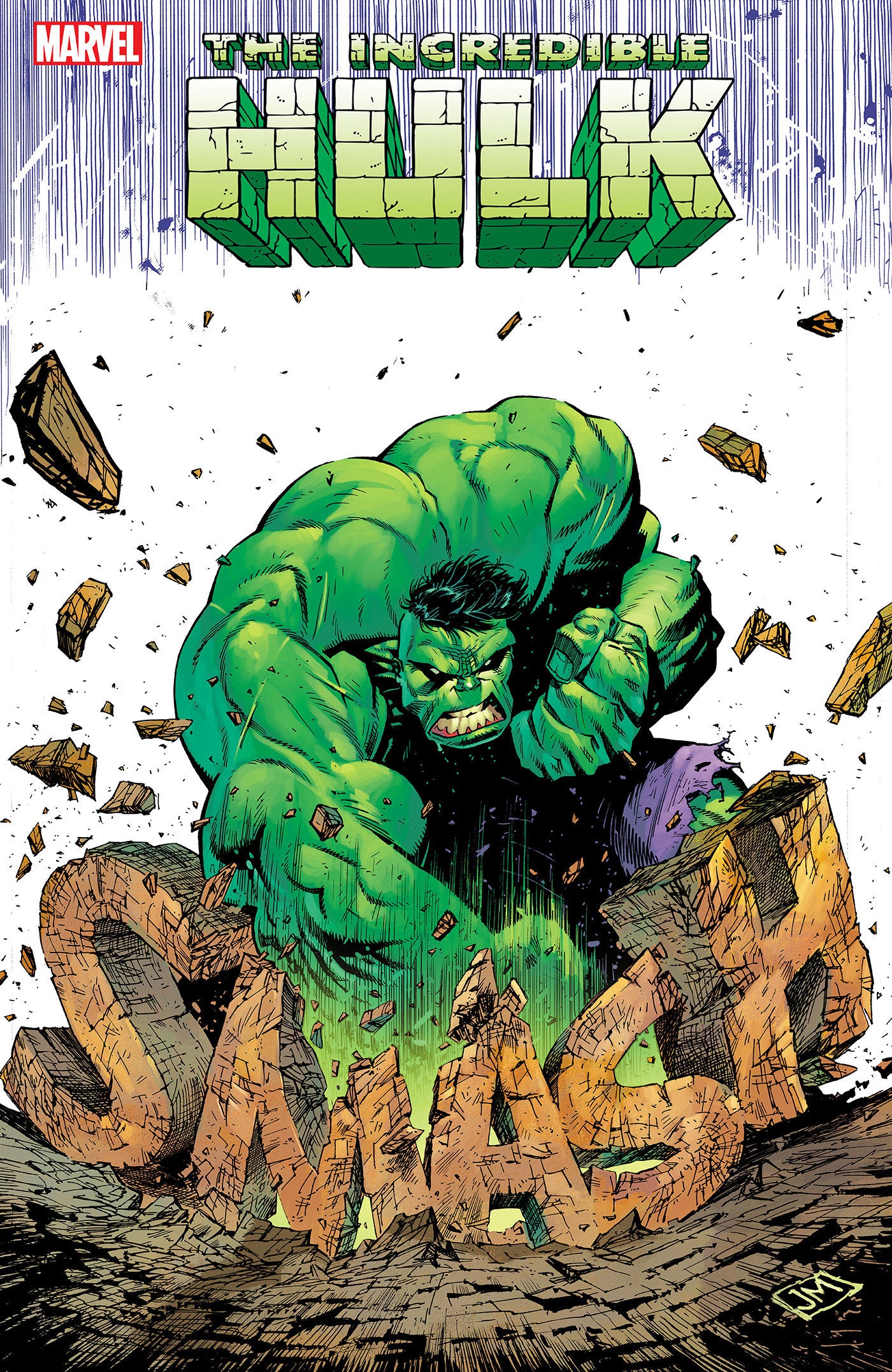 INCREDIBLE HULK #12 JUSTIN MASON HULK SMASH VAR (Backorder, Allow 4-5 Weeks) - Comicbookeroo