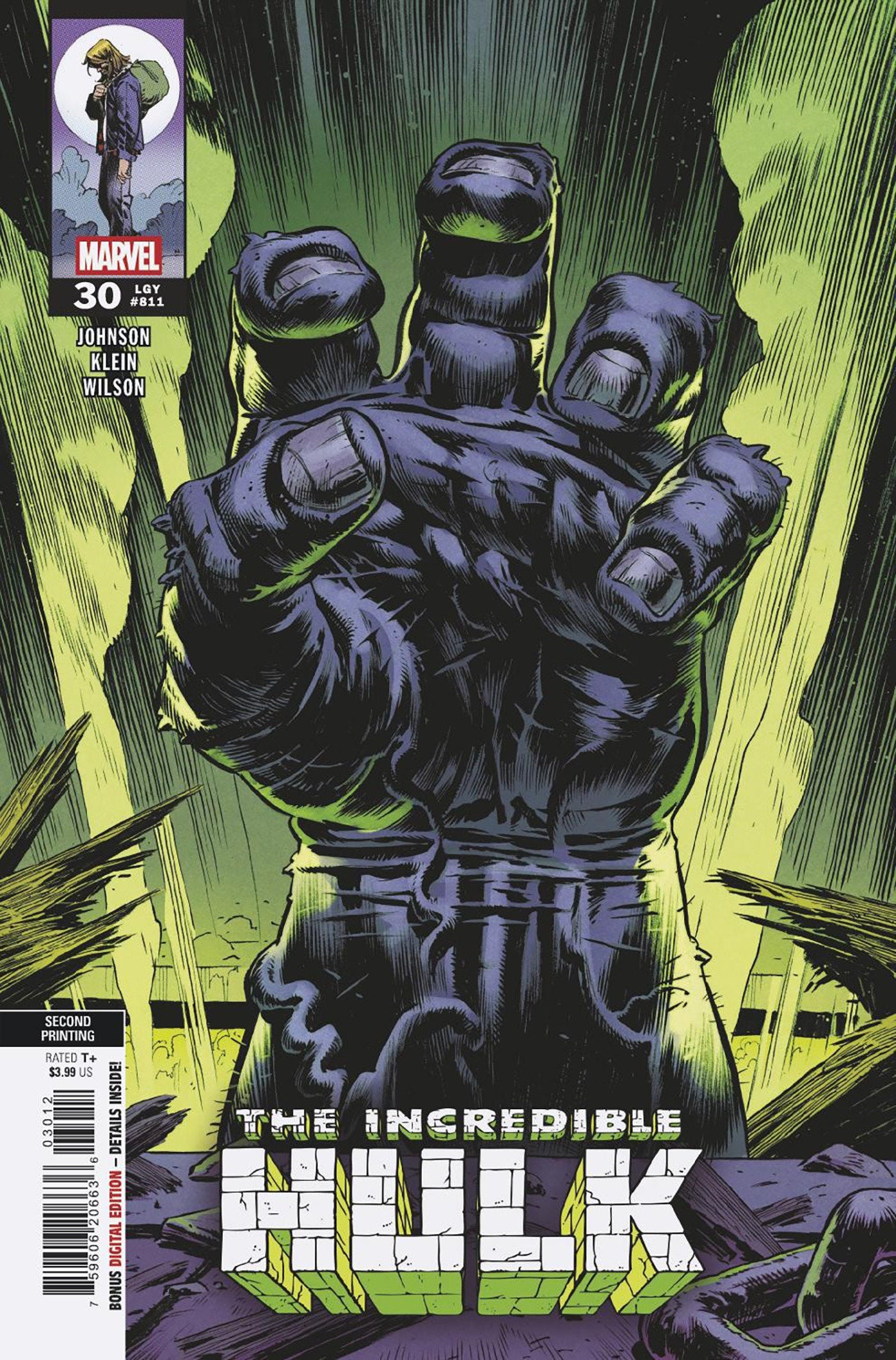 INCREDIBLE HULK #30 NIC KLEIN 2ND PTG VAR (Backorder, Allow 4-5 Weeks)