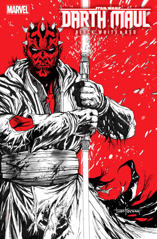 STAR WARS DARTH MAUL BLACK WHITE & RED #2 (29 May Release)