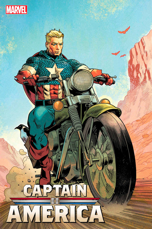 CAPTAIN AMERICA #9 MIKE HAWTHORNE VAR (Backorder, Allow 2-3 Weeks)