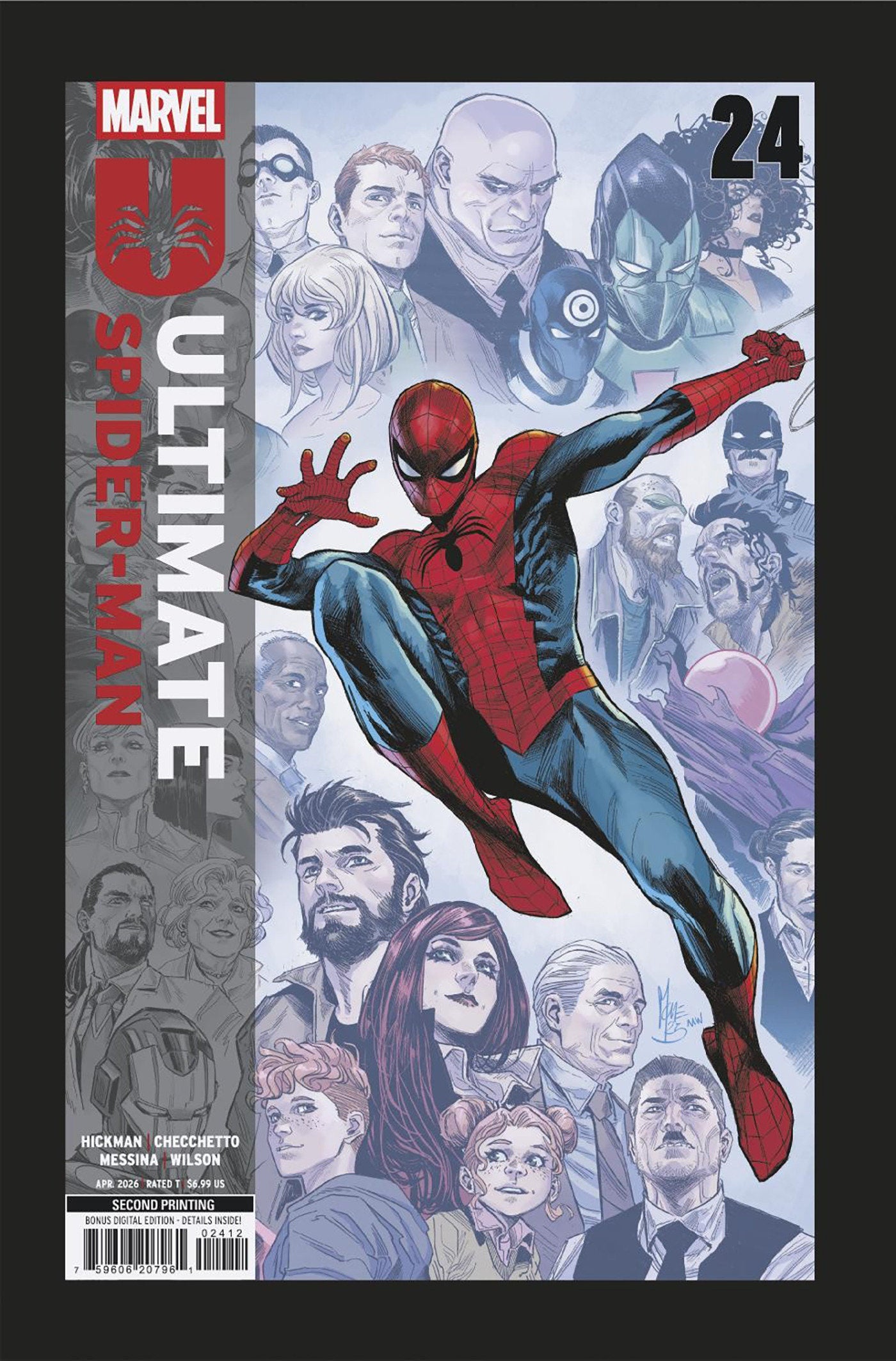 ULTIMATE SPIDER-MAN #24 MARCO CHECCHETTO 2ND PTG VAR (Backorder, Allow 4-5 Weeks)