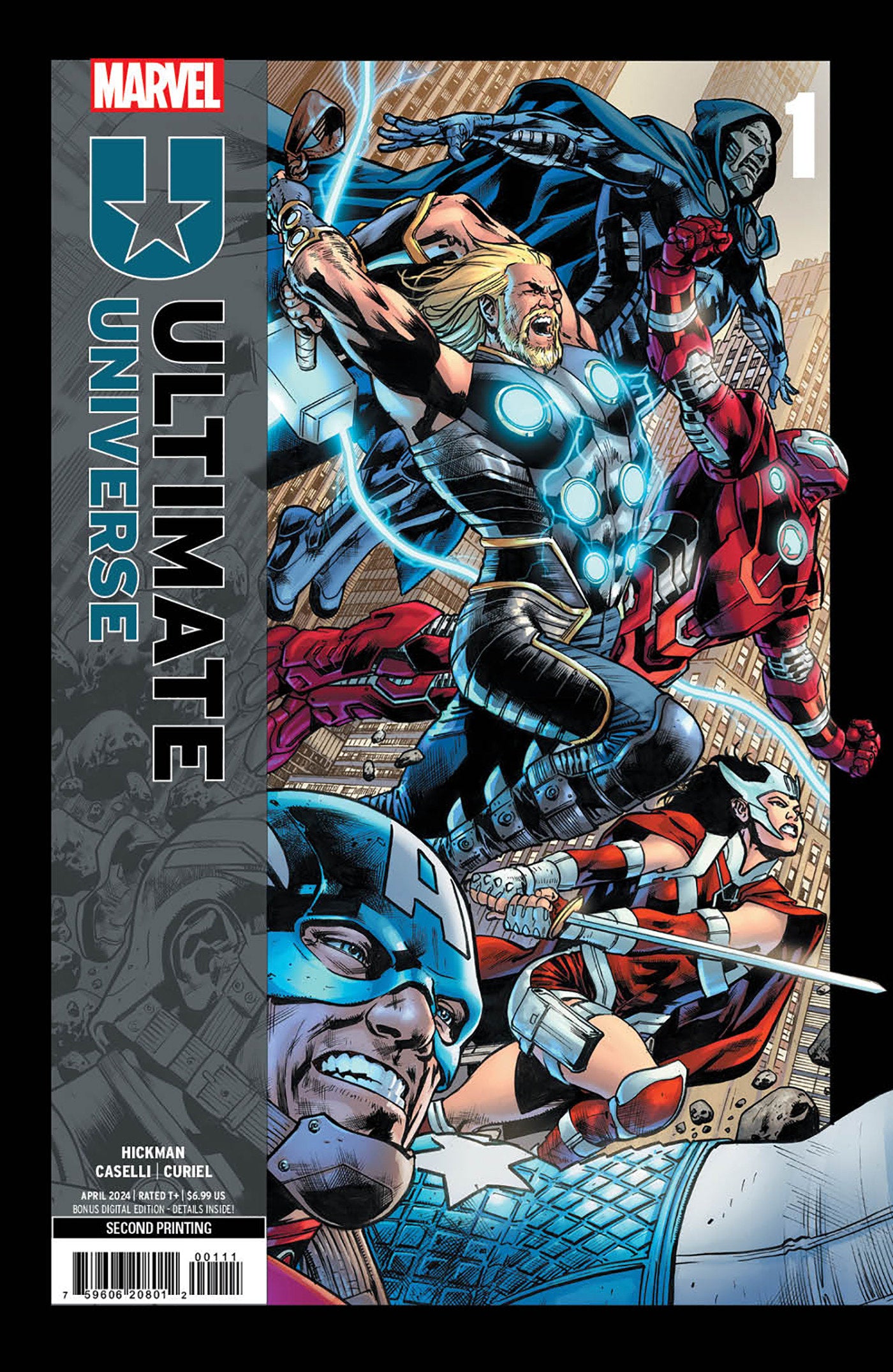 ULTIMATE UNIVERSE #1 2ND PTG BRYAN HITCH VAR (Backorder, Allow 3-4 Weeks)