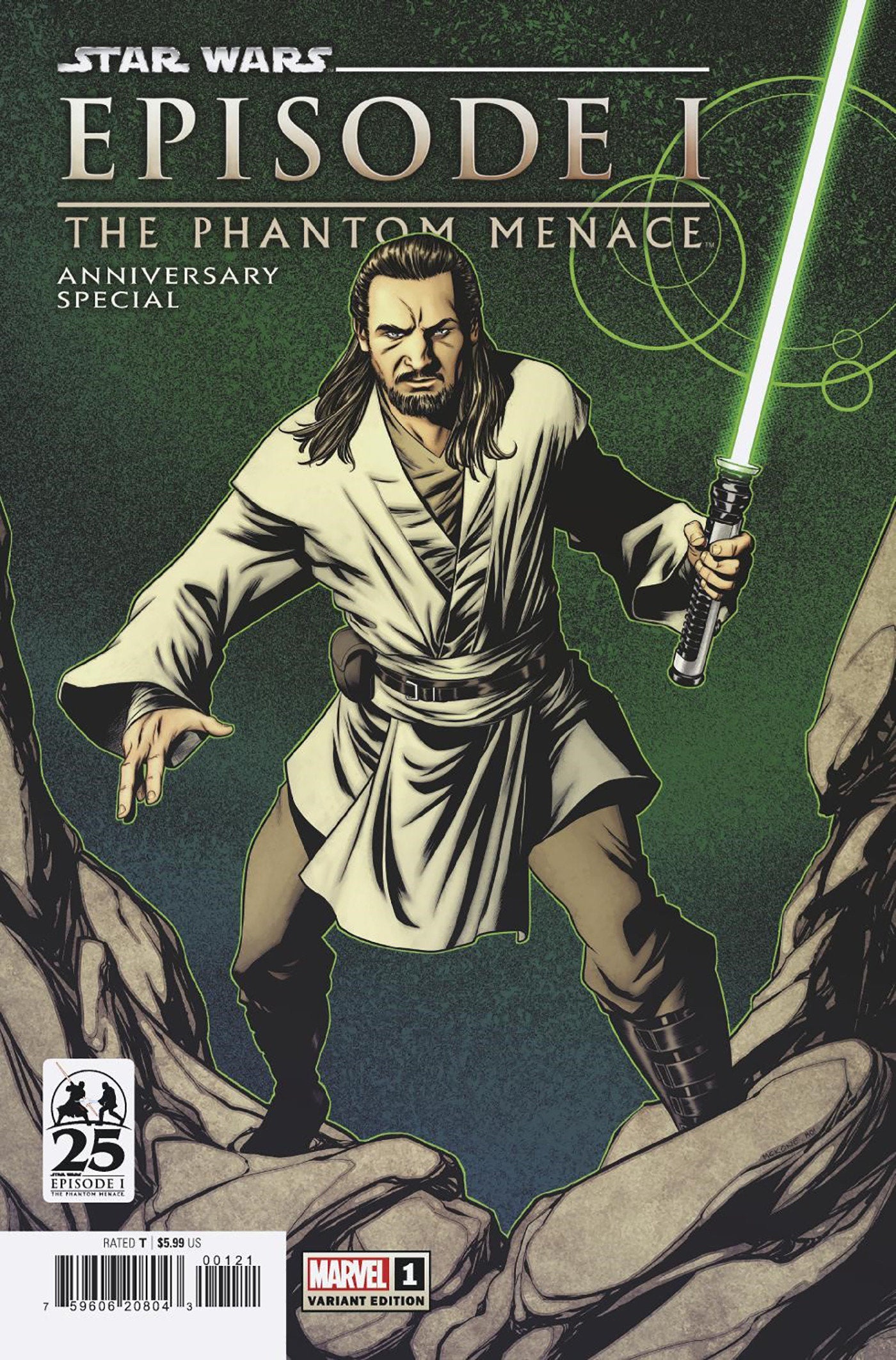 STAR WARS PHANTOM MENACE 25TH ANN SPECIAL #1 MCKONE VAR (Backorder, Allow 2-3 Weeks)