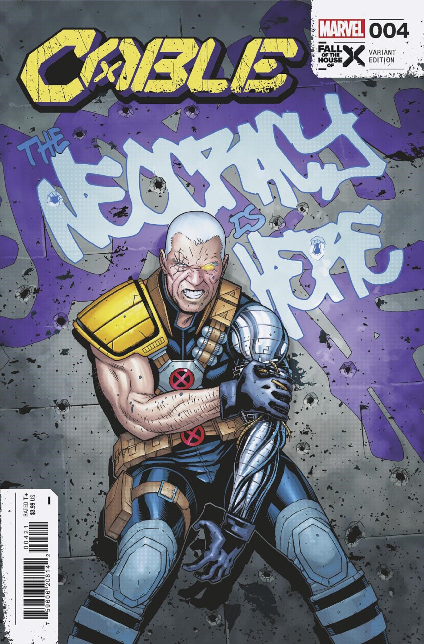 CABLE #4 JUANN CABAL VAR (Backorder, Allow 4-5 Weeks) - Comicbookeroo