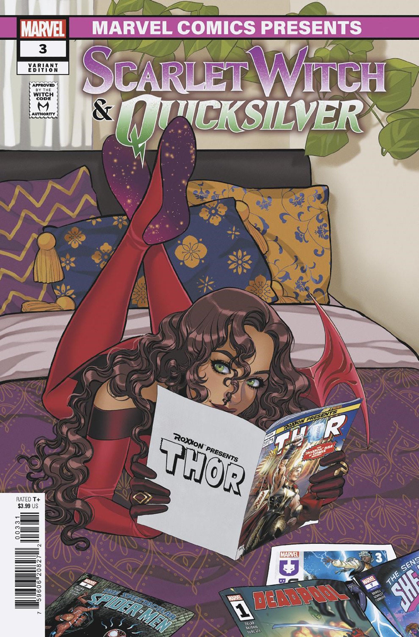 SCARLET WITCH AND QUICKSILVER #3 JONES MARVEL PRESENT VAR (Backorder, Allow 2-3 Weeks)