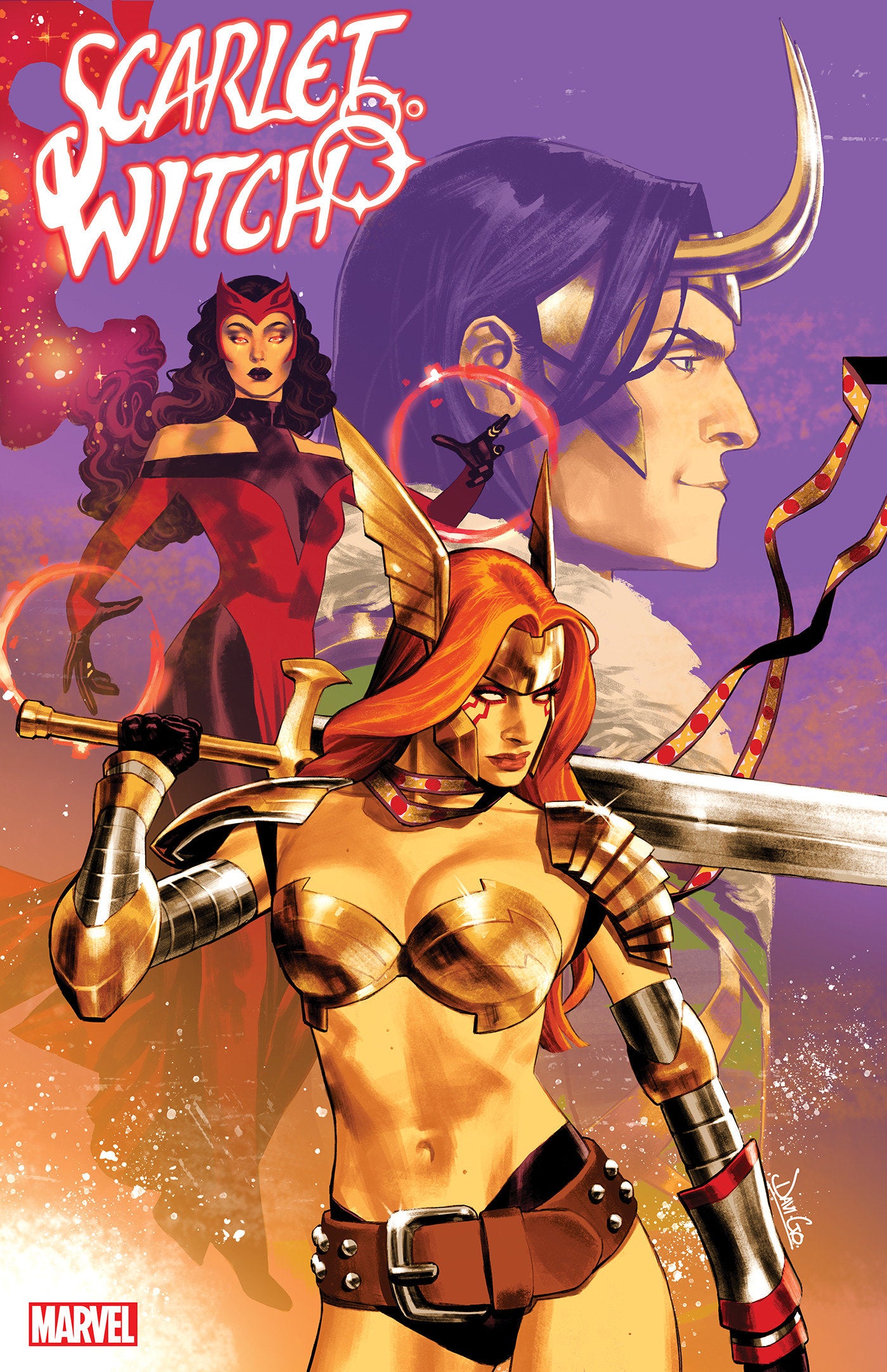 SCARLET WITCH #1 DAVI GO PRIDE ALLIES VAR (Backorder, Allow 4-5 Weeks) - Comicbookeroo