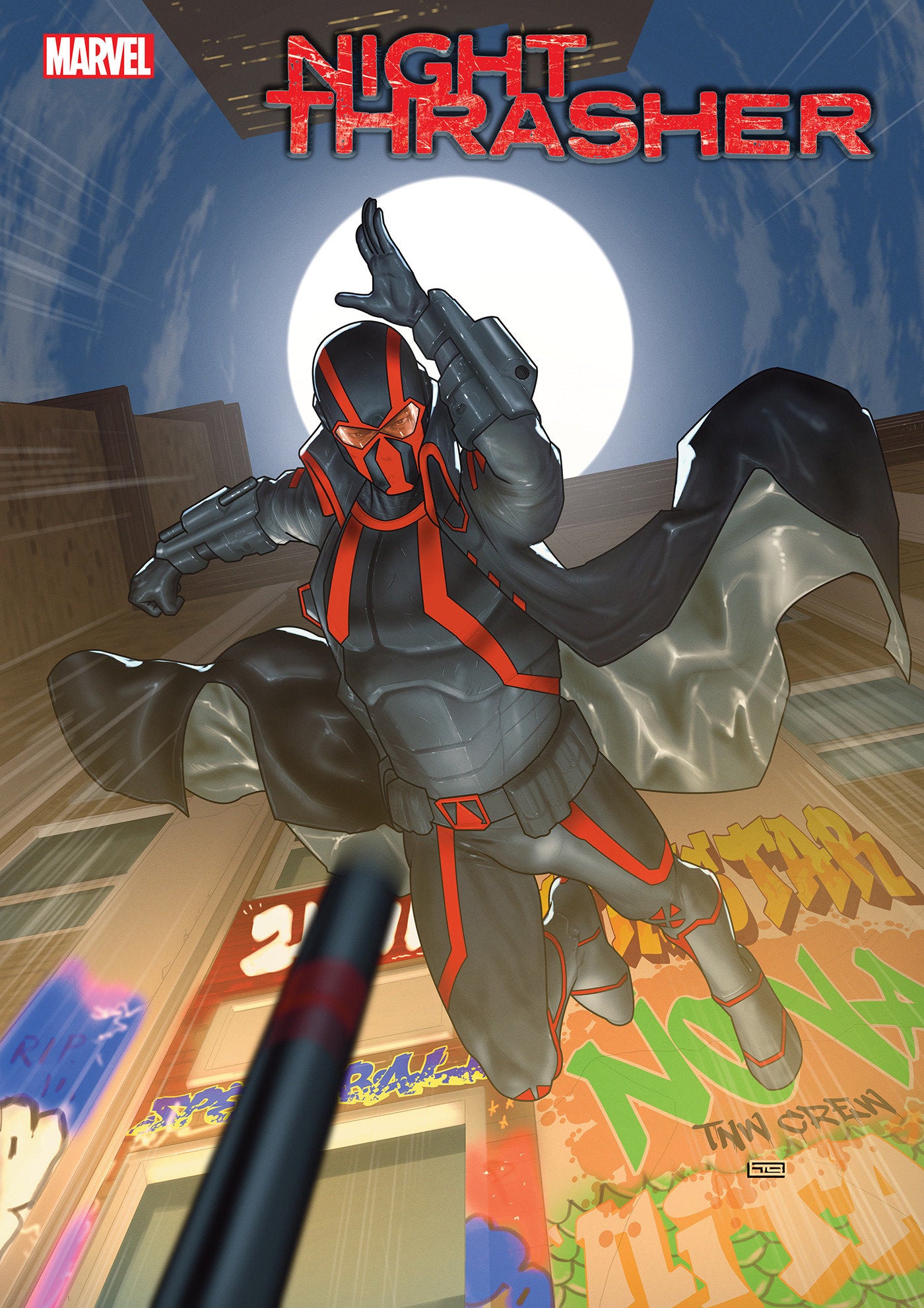 NIGHT THRASHER #3 TAURIN CLARKE VAR (Backorder, Allow 4-5 Weeks) - Comicbookeroo