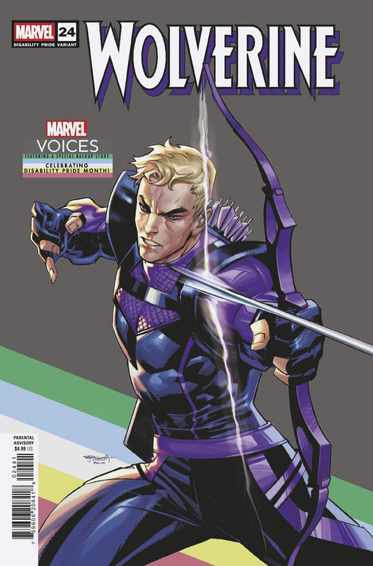 WOLVERINE #24 STEPHEN SEGOVIA DISABILITY PRIDE VAR (22 Jul Release)