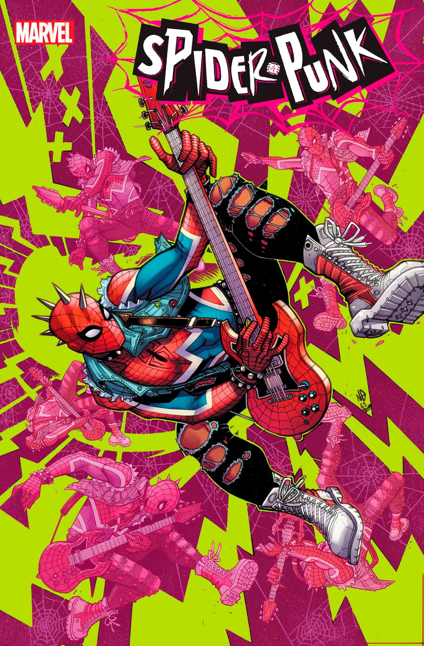 SPIDER-PUNK ARMS RACE #3 NICK BRADSHAW VAR (Backorder, Allow 2-3 Weeks)