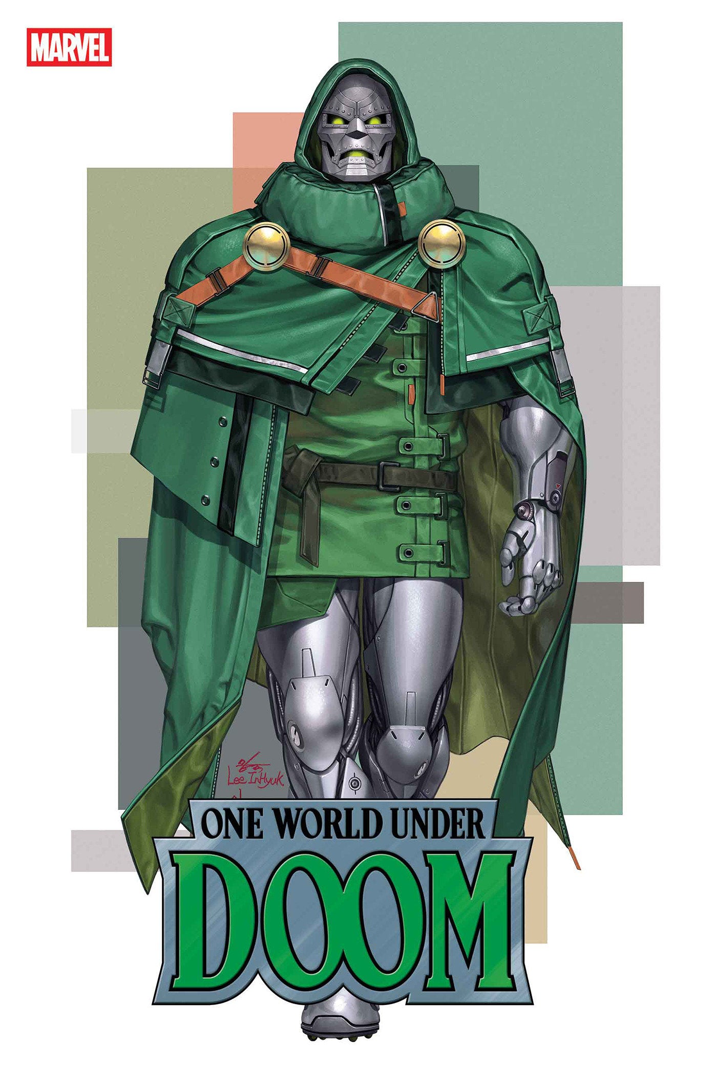ONE WORLD UNDER DOOM #9 (OF 9) (OF 9) INHYUK LEE STREET-VERSE VAR (Backorder, Allow 4-5 Weeks)