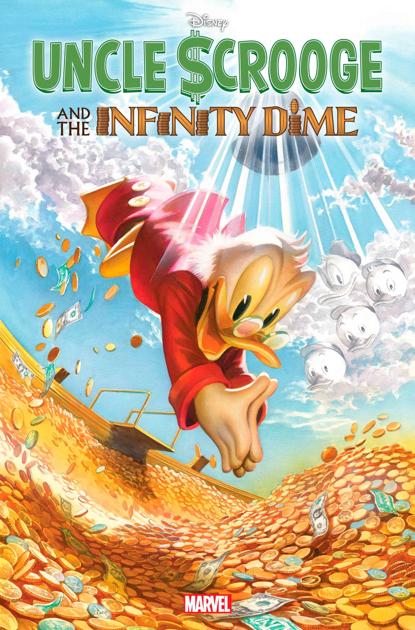 UNCLE SCROOGE INFINITY DIME #1 ALEX ROSS CVR A (Backorder, Allow 3-4 Weeks)