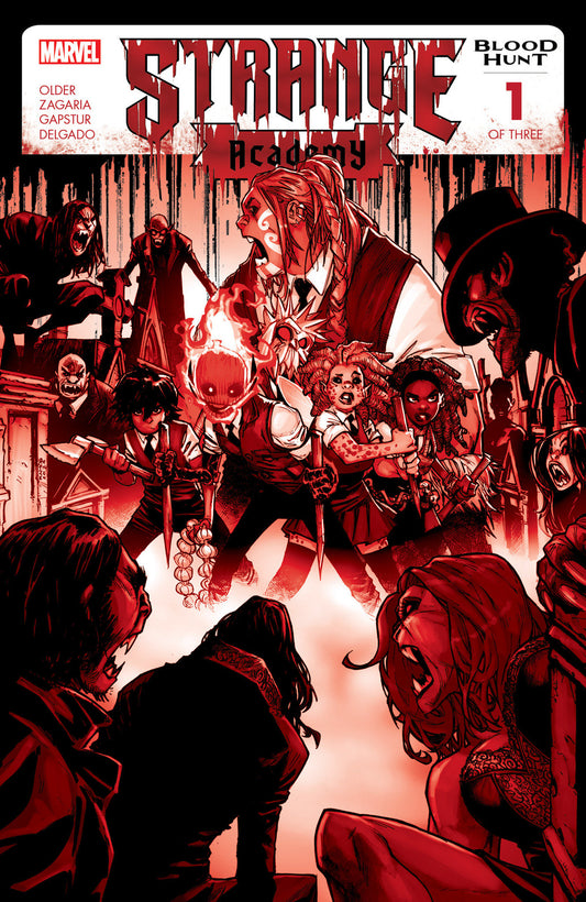 STRANGE ACADEMY BLOOD HUNT #1 (OF 3) 2ND PTG BLOOD SPLATTER (Backorder, Allow 4-5 Weeks) - Comicbookeroo