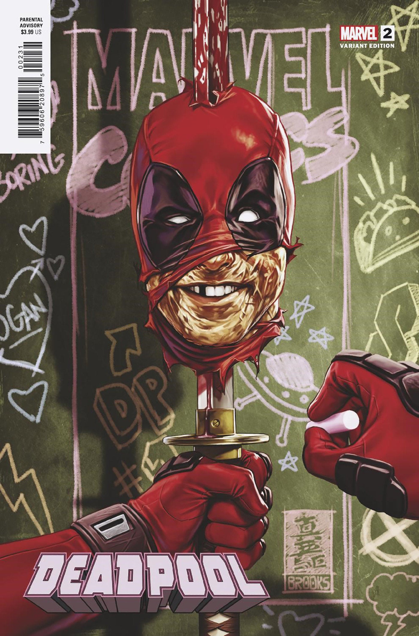 DEADPOOL #2 MARK BROOKS VAR (Backorder, Allow 3-4 Weeks)