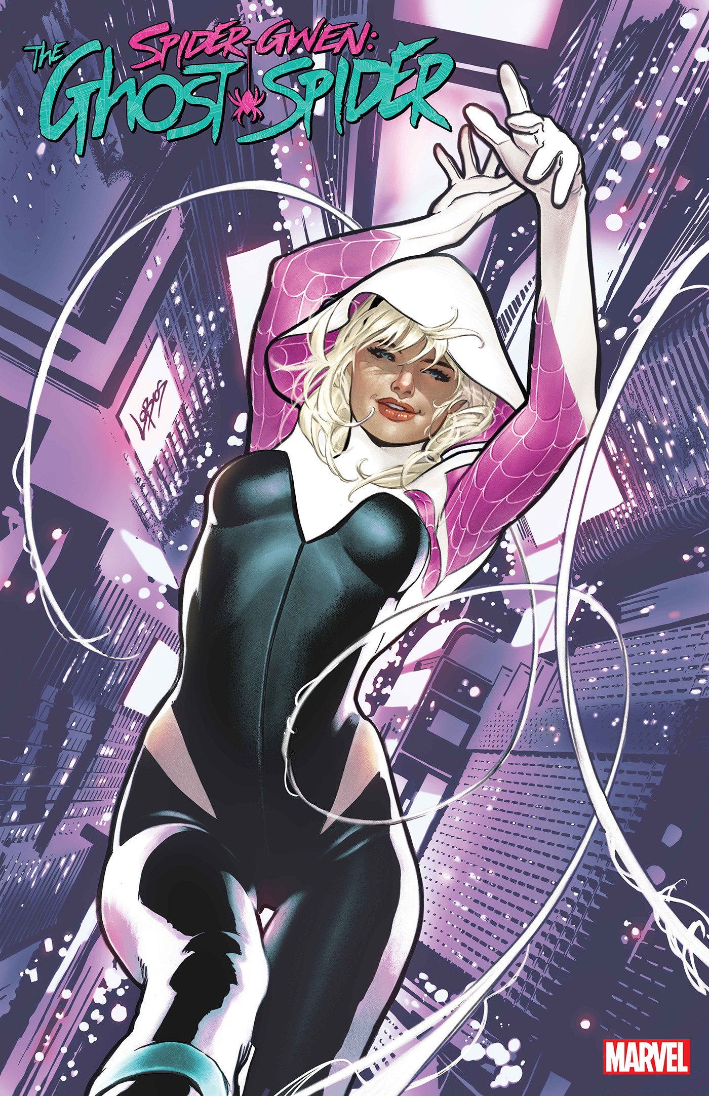 SPIDER-GWEN THE GHOST-SPIDER #1 PABLO VILLALOBOS VAR (Backorder, Allow 4-5 Weeks)