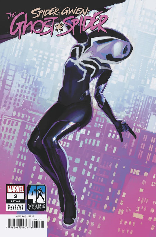 SPIDER-GWEN THE GHOST-SPIDER #2 STEPHANIE HANS BLACK COSTUME VAR