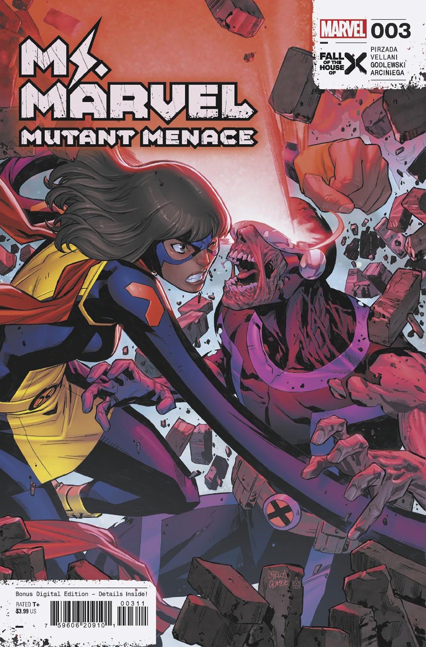 MS MARVEL MUTANT MENACE #3 (Backorder, Allow 2-3 Weeks)