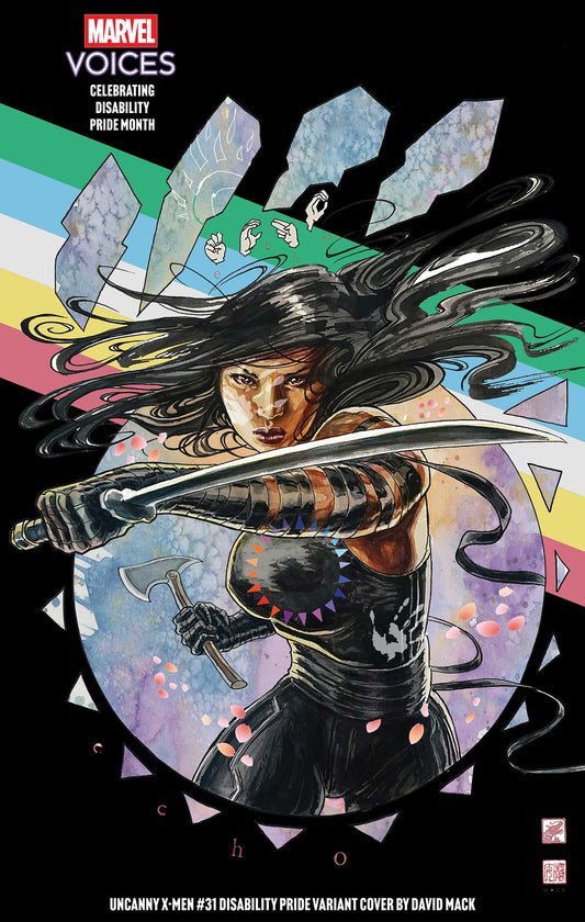 UNCANNY X-MEN #31 DAVID MACK DISABILITY PRIDE VAR (08 Jul Release)