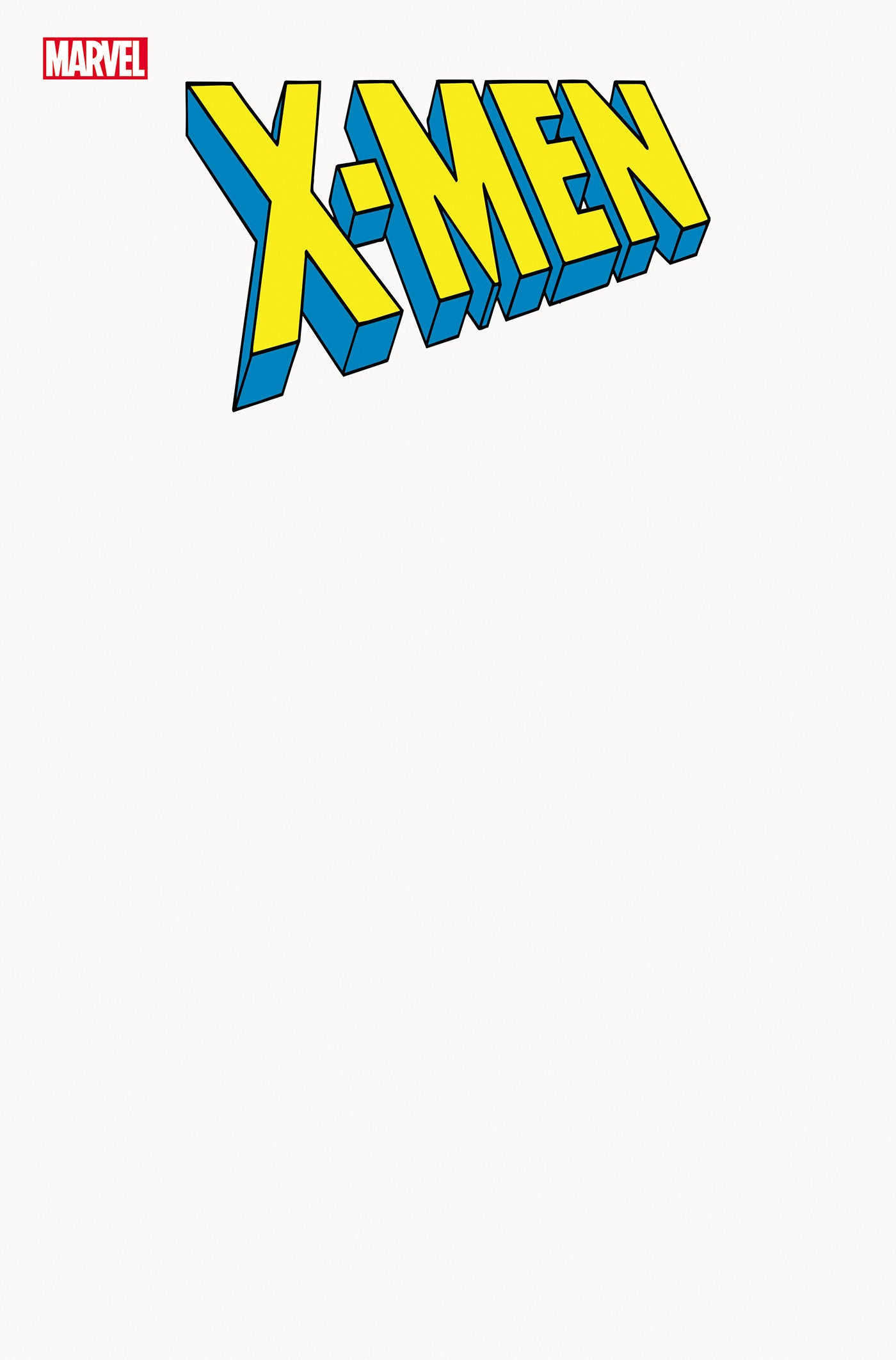 X-MEN #1 BLANK COVER VAR (10 Jul Release)