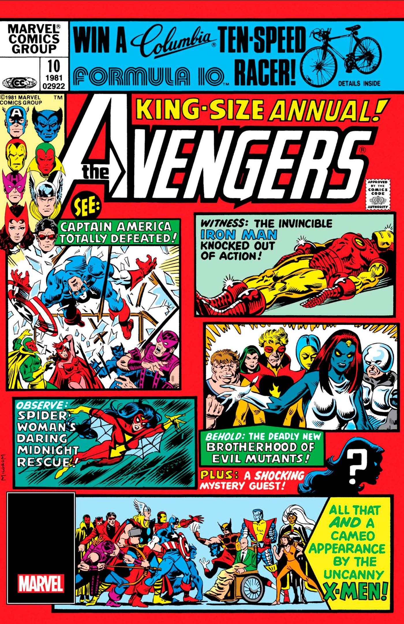 AVENGERS ANNUAL (1981) #10 FACSIMILE ED (Backorder, Allow 3-4 Weeks)