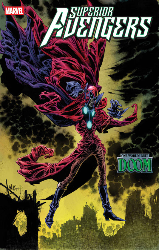 SUPERIOR AVENGERS #6 (OF 6) (OF 6) KYLE HOTZ VAR [DOOM] (Backorder, Allow 4-5 Weeks)