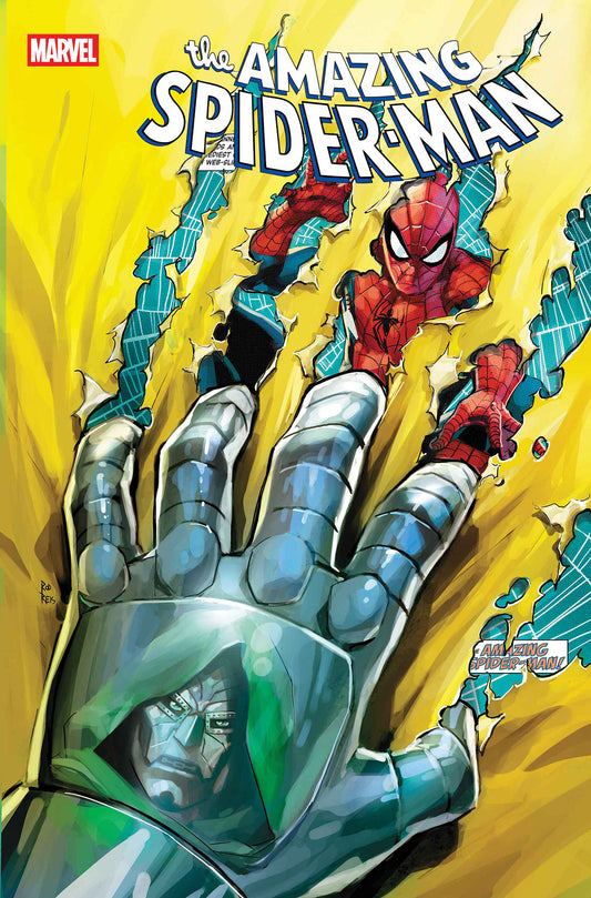 AMAZING SPIDER-MAN #24 ROD REIS DOOM HOMAGE VAR [DS] (Backorder, Allow 4-5 Weeks)