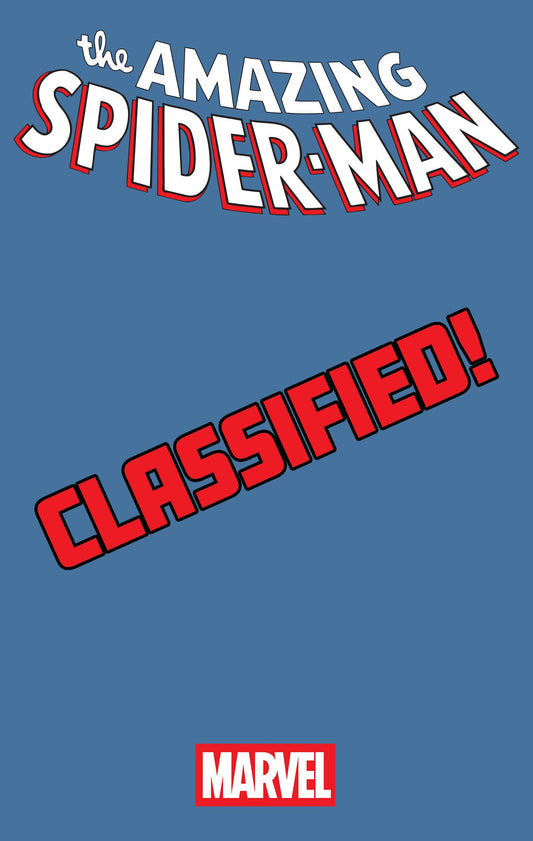 AMAZING SPIDER-MAN #35 TBD ARTIST CLASSIFIED FORESHADOW VAR | MARVEL | Comicbookeroo