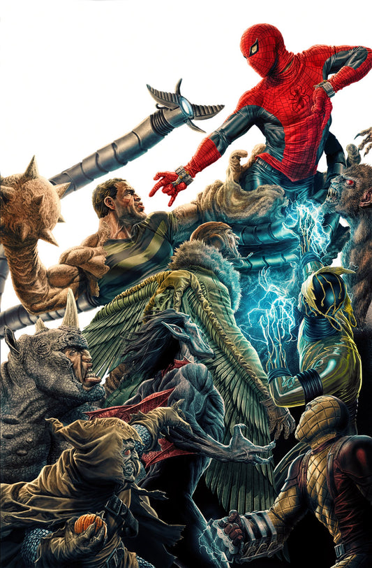 AMAZING SPIDER-MAN #1000 INCV 1:100 LEE BERMEJO AMAZING VISIONS VIRGIN VAR