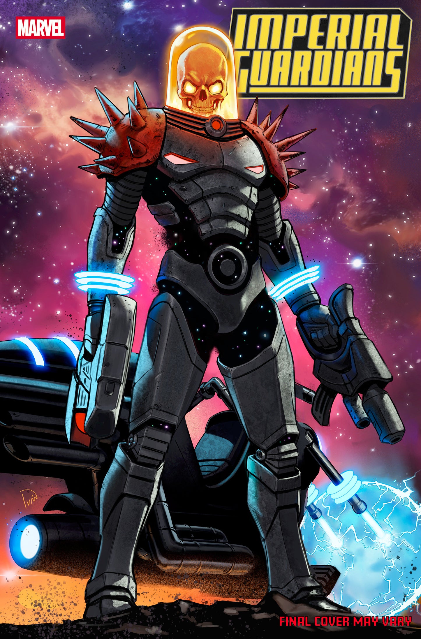 IMPERIAL GUARDIANS #1 IVAN TALAVERA COSMIC GHOST RIDER VAR (Backorder, Allow 4-5 Weeks)